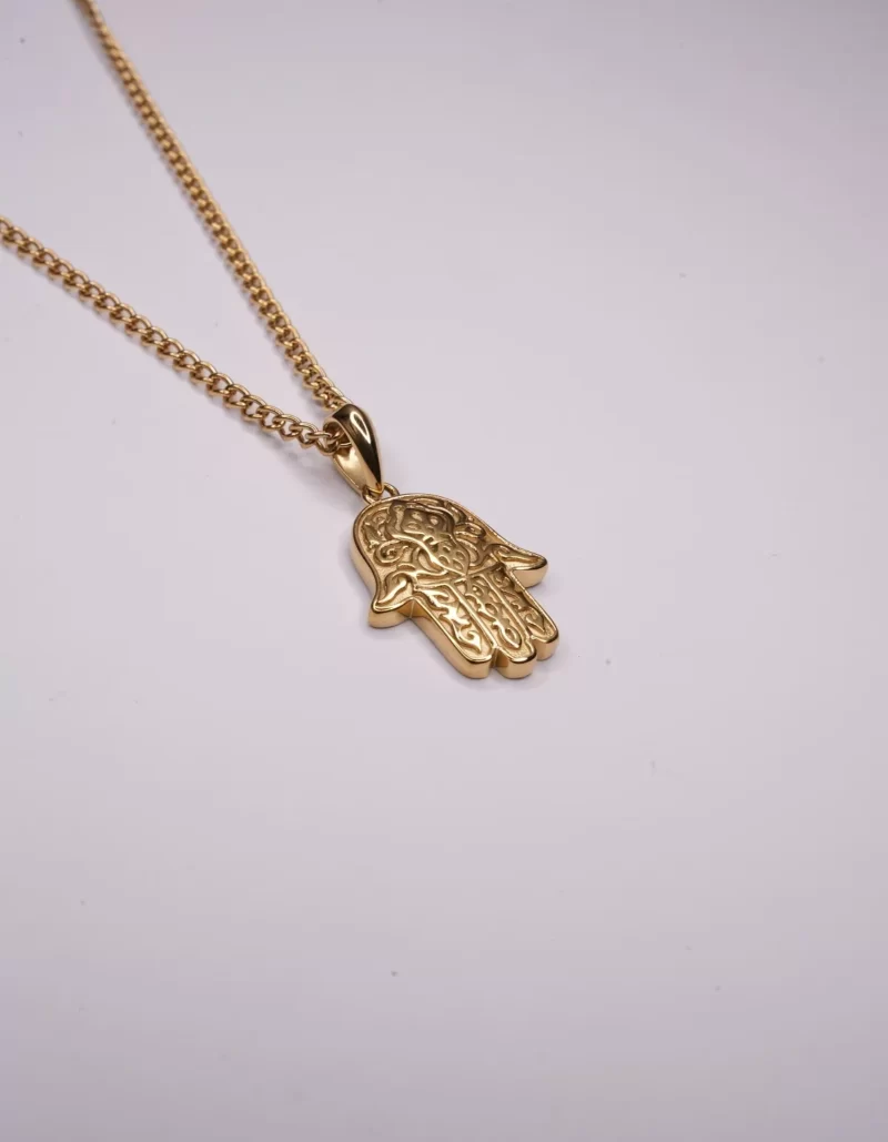 Hamsa Gold Pendant
