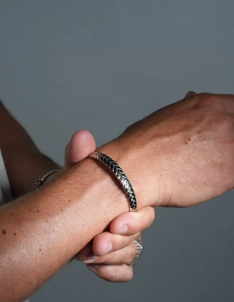 Silver Arrow Cuff Bracelet
