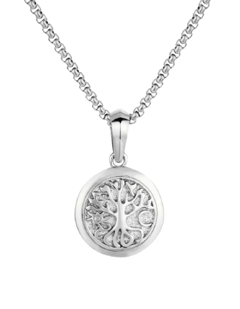 Roots Silver Pendant